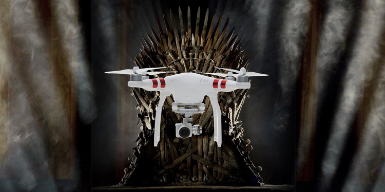 Game of Thrones zet 'dronekillers' in om spoilers te voorkomen
