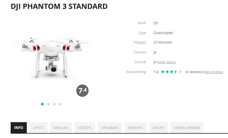 Alles wat je moet weten over de DRONES.nl dronevergelijker Alles wat je moet weten over de DRONES.nl dronevergelijker