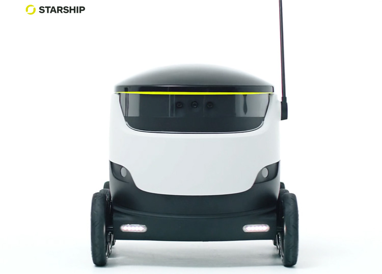 Zelfrijdende 'grond drones' in de straten van Londen Zelfrijdende 'grond drones' in de straten van Londen