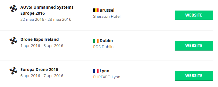DRONES.nl evenementen kalender DRONES.nl evenementen kalender