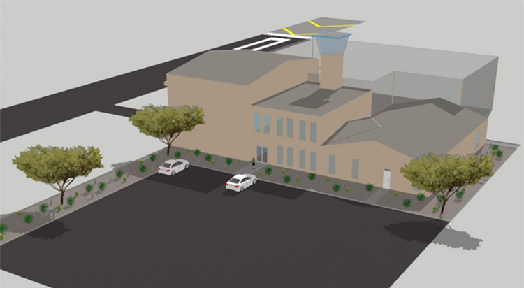 Drones de lucht in boven droneport Aerodrome Las Vegas Drones de lucht in boven droneport Aerodrome Las Vegas