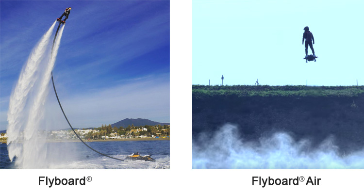 Zapata Racing introduceert Flyboard Air Zapata Racing introduceert Flyboard Air