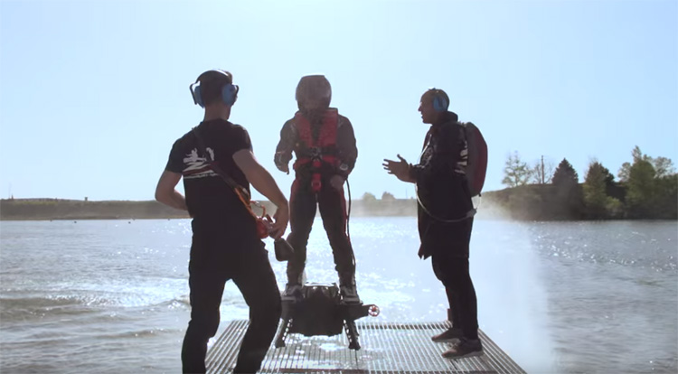 Zapata Racing introduceert Flyboard Air Zapata Racing introduceert Flyboard Air