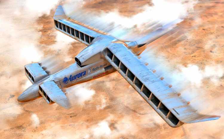 Succesvolle testvlucht experimenteel verticaal opstijgend vliegtuig Succesvolle testvlucht experimenteel verticaal opstijgend vliegtuig