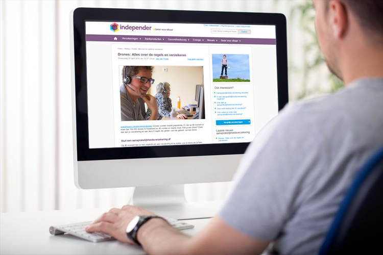 Independer bespreekt verzekeringen voor drones Independer bespreekt verzekeringen voor drones