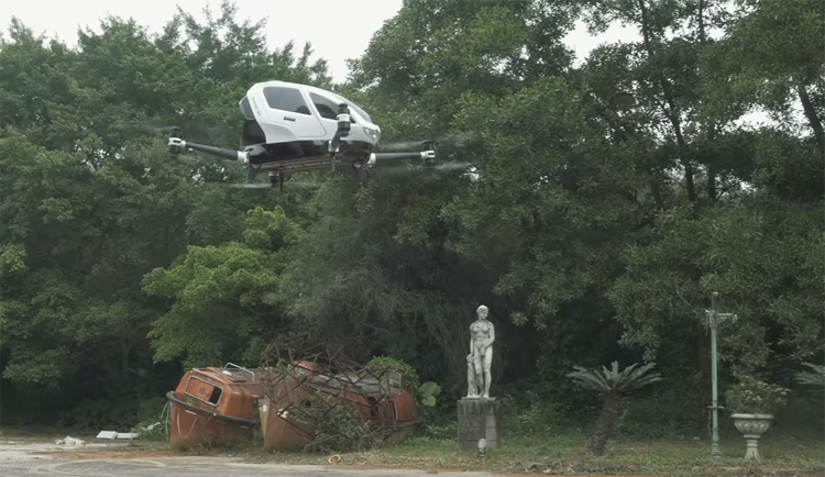 EHang gaat persoonsvervoerende drone testen in Nevada EHang gaat persoonsvervoerende drone testen in Nevada