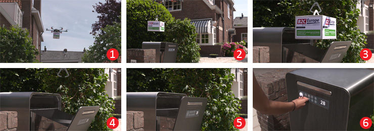 B2C Europe en Parcer experimenteren met dronebezorging in Nederland B2C Europe en Parcer experimenteren met dronebezorging in Nederland