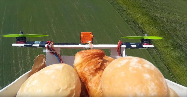 The Orange Crate drone heeft goedkoopste frame The Orange Crate drone heeft goedkoopste frame