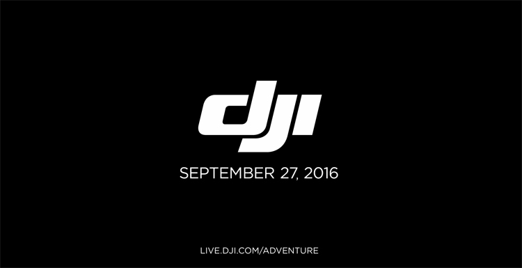 DJI Mavic wordt op 27 september gepresenteerd DJI Mavic wordt op 27 september gepresenteerd
