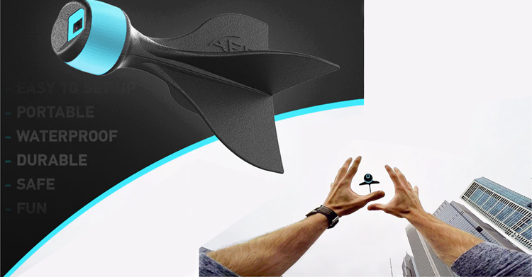 Gooi je GoPro in de lucht met de AER voor vette luchtshots Gooi je GoPro in de lucht met de AER voor vette luchtshots