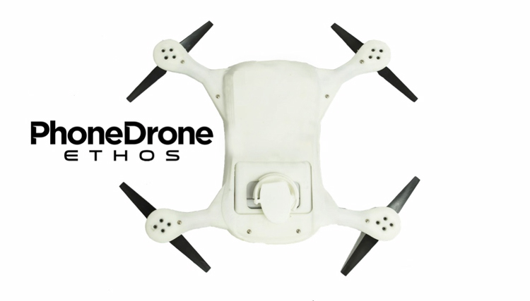 PhoneDrone Ethos van xCraft nu beschikbaar als pre-order PhoneDrone Ethos van xCraft nu beschikbaar als pre-order
