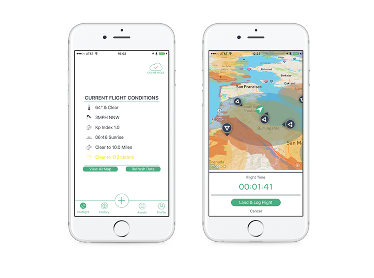 Kittyhawk en Airmap ontwikkelen drone app voor Amerika Kittyhawk en Airmap ontwikkelen drone app voor Amerika