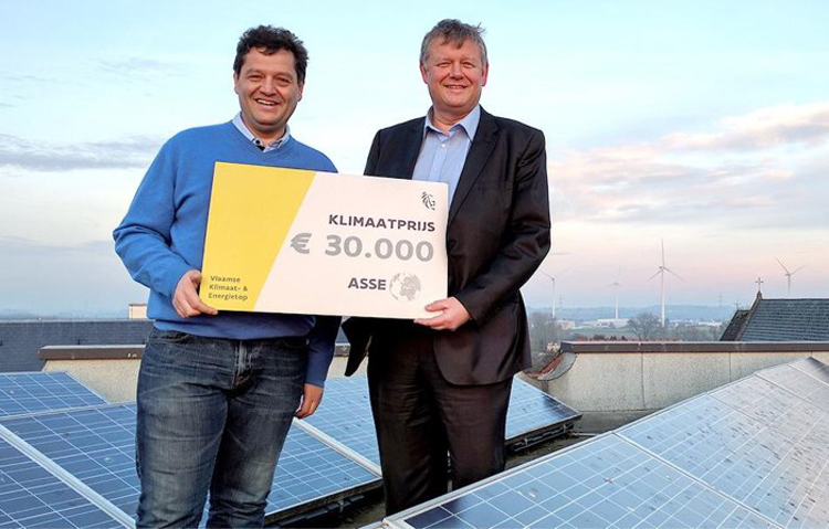 Belgische gemeente Asse wint klimaatprijs met warmtescan drone Belgische gemeente Asse wint klimaatprijs met warmtescan drone