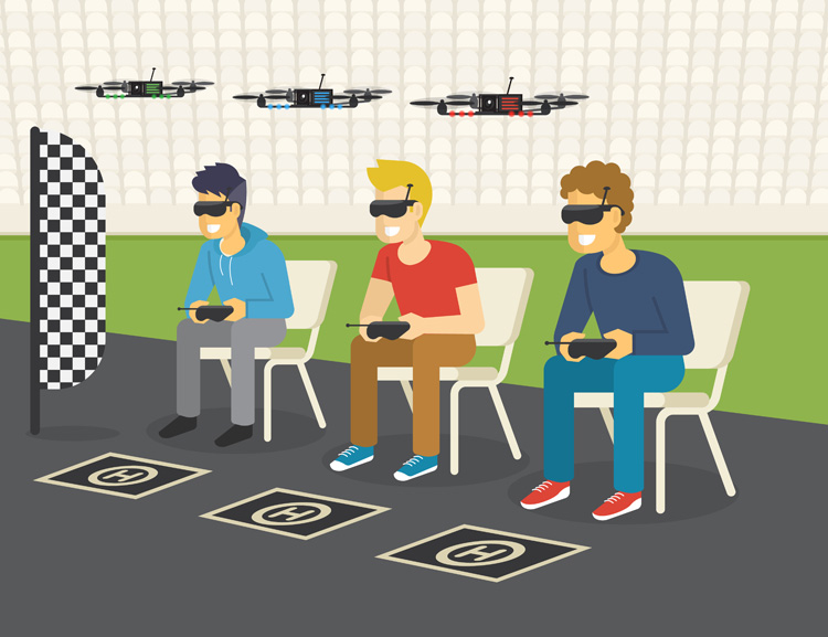 KNVvL kondigt NK Drone Race 2017 aan KNVvL kondigt NK Drone Race 2017 aan