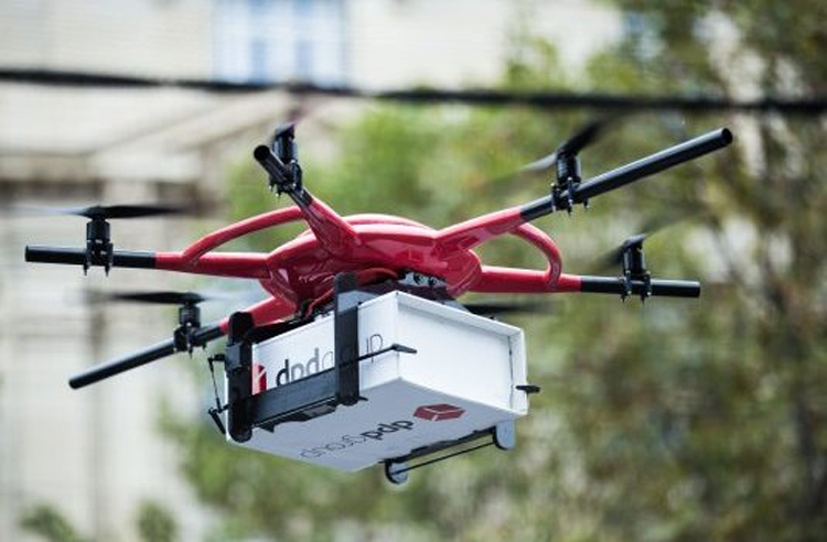 DPD mag pakketten met drone bezorgen in Frankrijk DPD mag pakketten met drone bezorgen in Frankrijk