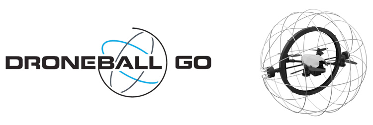 Droneball Go drone is niet te crashen Droneball Go drone is niet te crashen