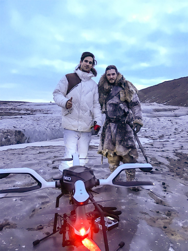 Nederlandse drone schiet beelden voor Game of Thrones Nederlandse drone schiet beelden voor Game of Thrones