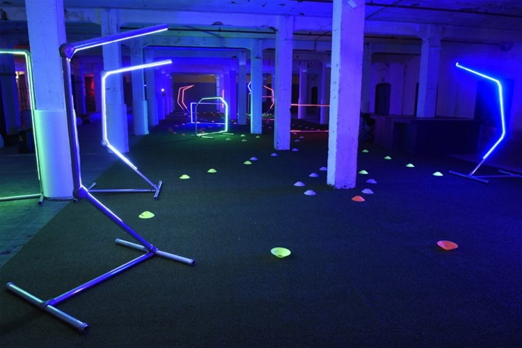 Indoorcentrum voor drones geopend in Brussel Indoorcentrum voor drones geopend in Brussel