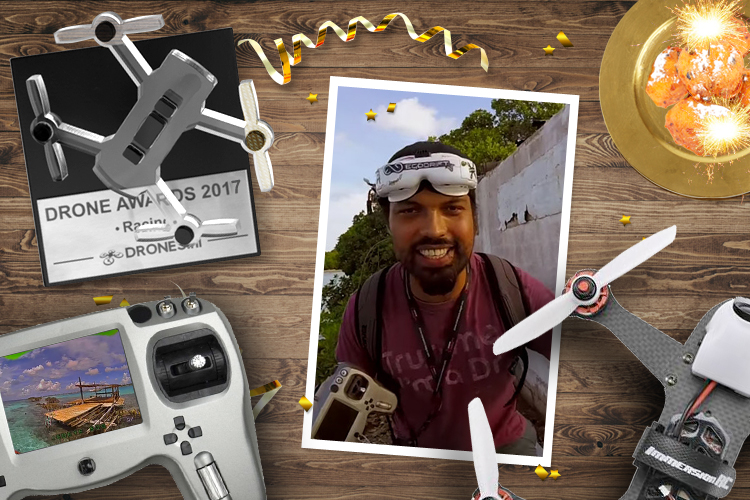 Vince Irie over zijn Drone Awards 2017 nominatie Vince Irie over zijn Drone Awards 2017 nominatie