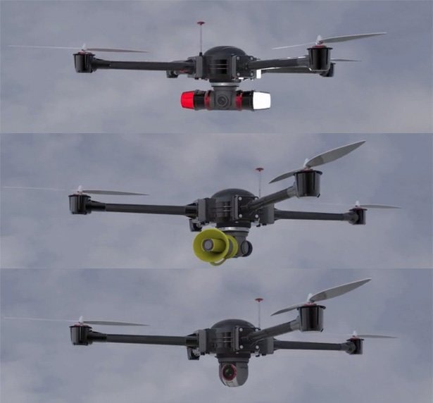 laser-light-siren-drone-quadcopter-storm-chasers-kickstarter-2015 laser-light-siren-drone-quadcopter-storm-chasers-kickstarter-2015